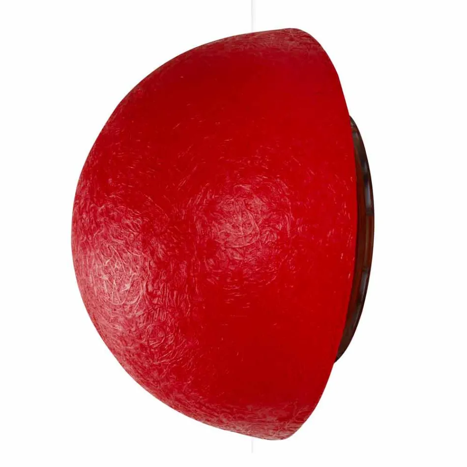 Luminária de parede design In-es.artdesign Botão em nebulite colorida Viadurini