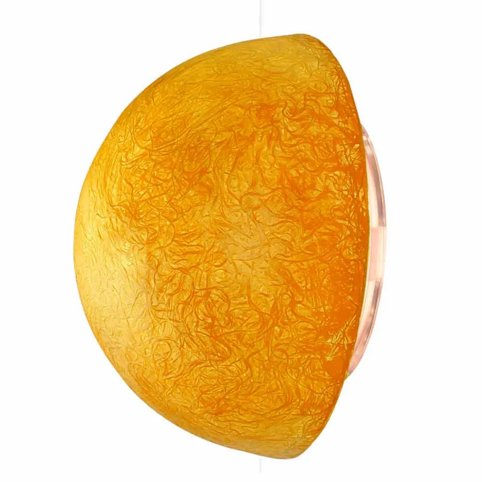 Luminária de parede design In-es.artdesign Botão em nebulite colorida Viadurini