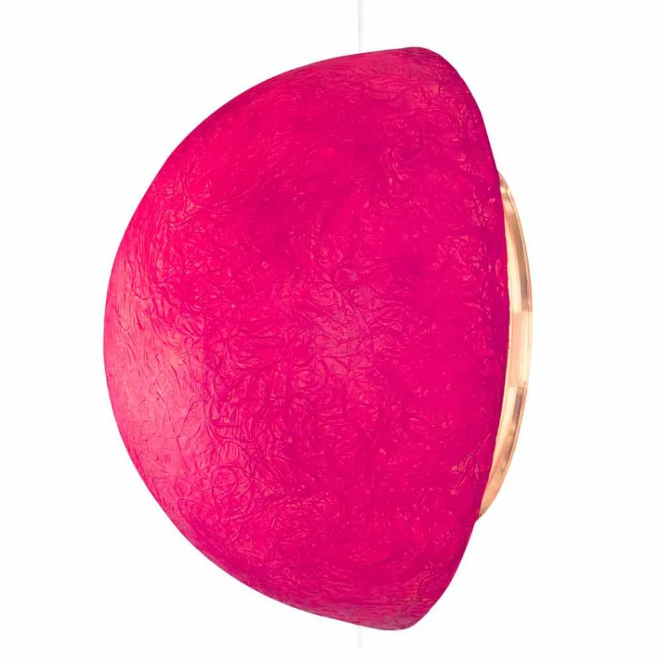 Luminária de parede design In-es.artdesign Botão em nebulite colorida Viadurini