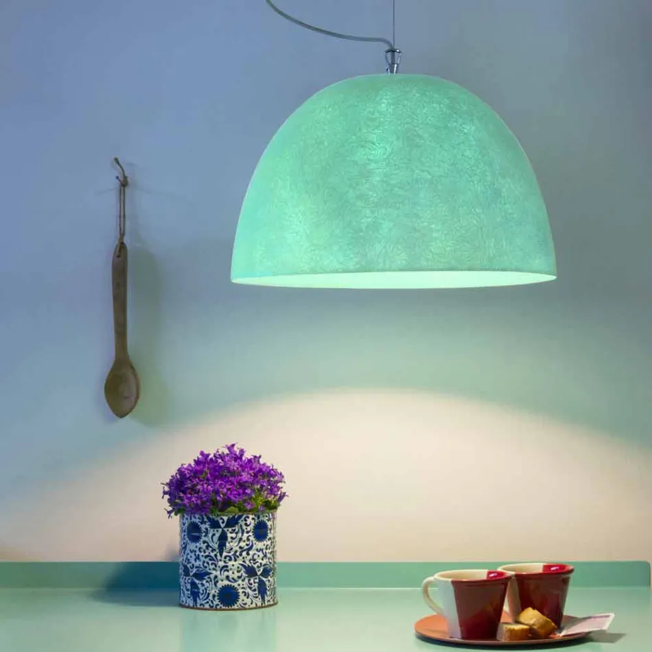 Luminária design suspenso In-es.artdesign H2o Nebulosa colorida Viadurini