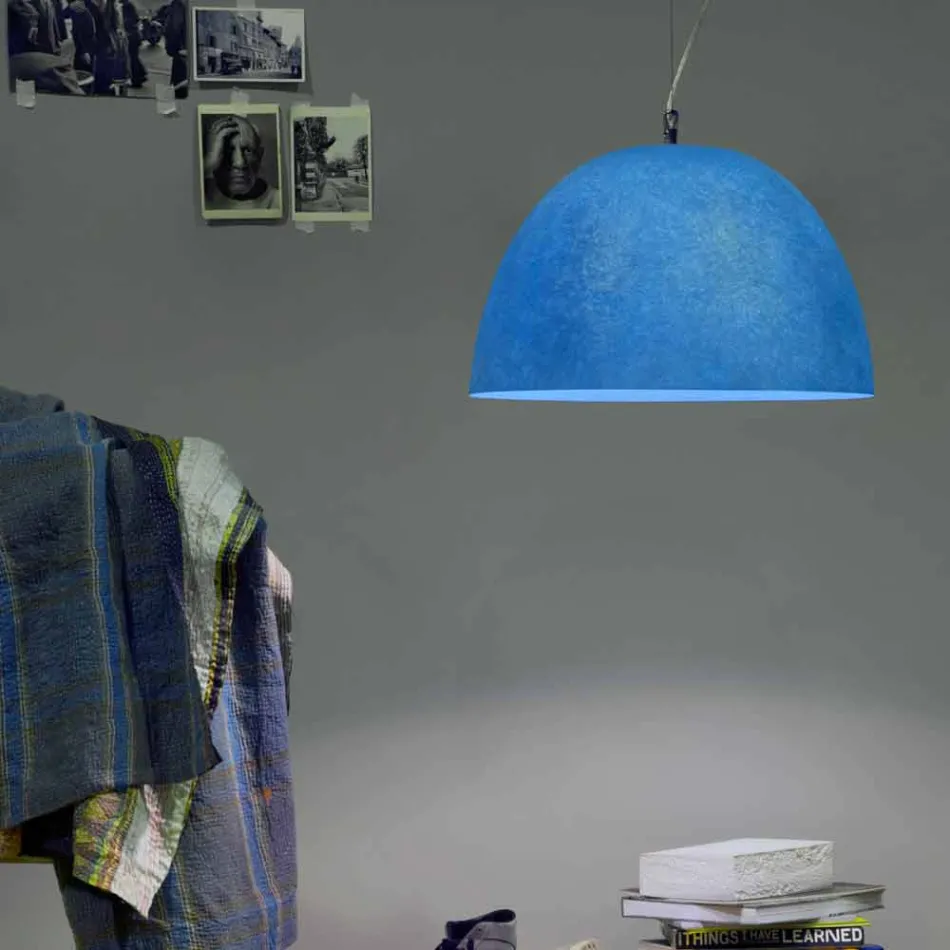 Luminária design suspenso In-es.artdesign H2o Nebulosa colorida Viadurini