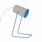 Candeeiro de mesa Design de interiores In-es.artdesign Paint T efeito concreto Viadurini