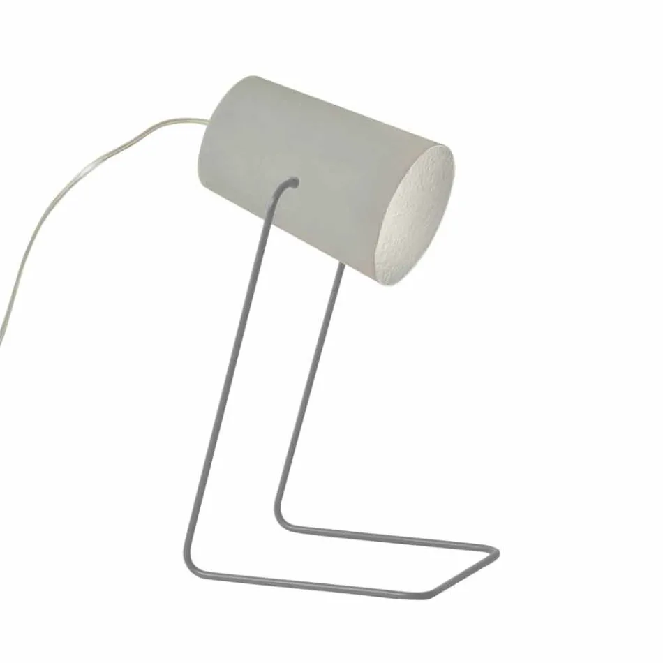 Candeeiro de mesa Design de interiores In-es.artdesign Paint T efeito concreto Viadurini