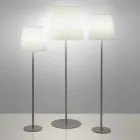 Design da lâmpada de assoalho Ali Baba Steel Slide de metal feito na Itália Viadurini