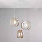 Áries - Luminária de design em vidro e metal, fabricada na Itália, para uma decoração elegante - Áries Viadurini