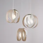 Áries - Luminária de design em vidro e metal, fabricada na Itália, para uma decoração elegante - Áries Viadurini