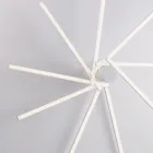 Luminária de design em vidro e metal, fabricada na Itália, para uma decoração elegante - Idra Viadurini