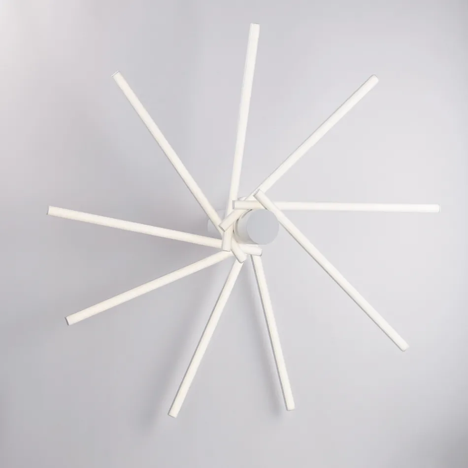 Luminária de design em vidro e metal, fabricada na Itália, para uma decoração elegante - Idra Viadurini