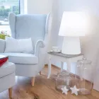 Candeeiro de design moderno para interior ou exterior em plástico colorido - Fungostar Viadurini