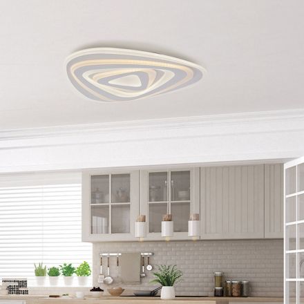 Luminária elegante em vidro e metal, fabricada na Itália para interiores sofisticados - Rigel Viadurini