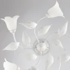 Luminária elegante em vidro e metal, fabricada na Itália para interiores refinados – Sirio Viadurini