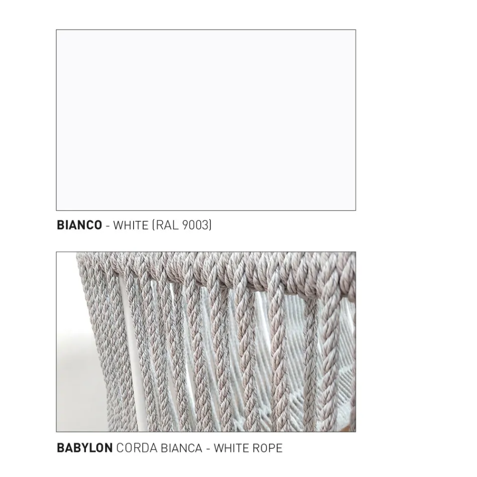 Lâmpada de jardim em alumínio e fibra feita na Itália - Cricket por Varaschin Viadurini