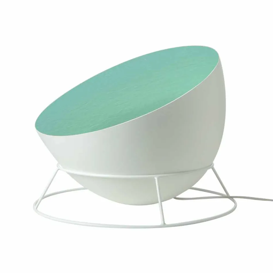 Candeeiro de chão In-es.artdesign H2o F colorido e nebulite Viadurini