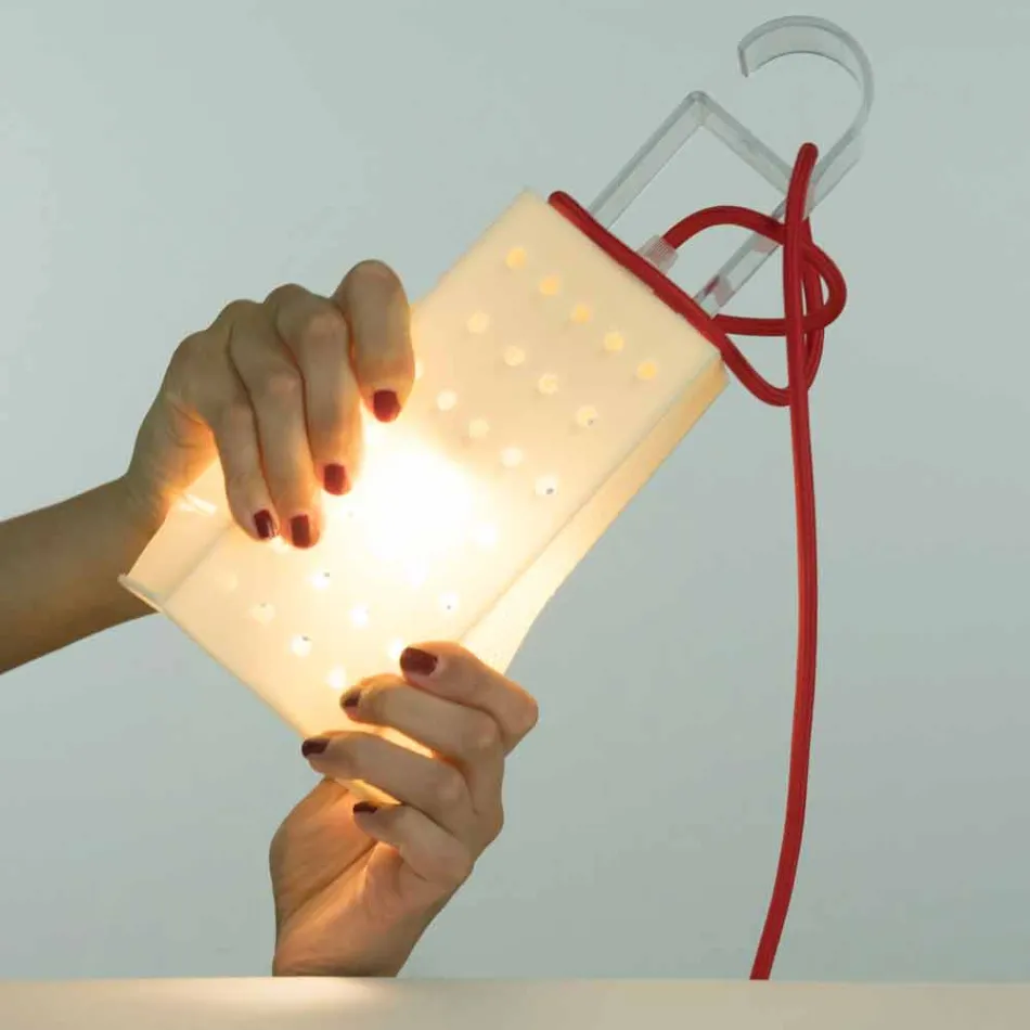 Candeeiro de mesa laprene In-es.artdesign Moderno Cacio & Pepe Viadurini