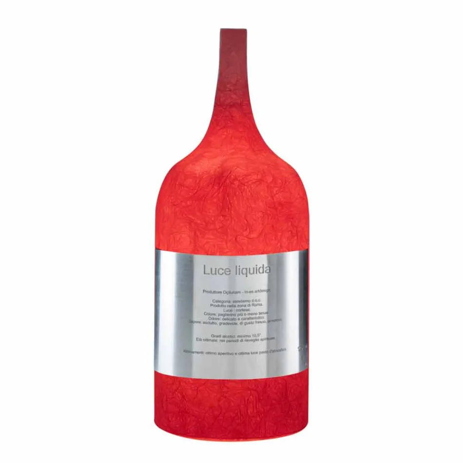 Candeeiro de mesa em nebulite colorida In-es.artdesign Luce Liquid1 Viadurini