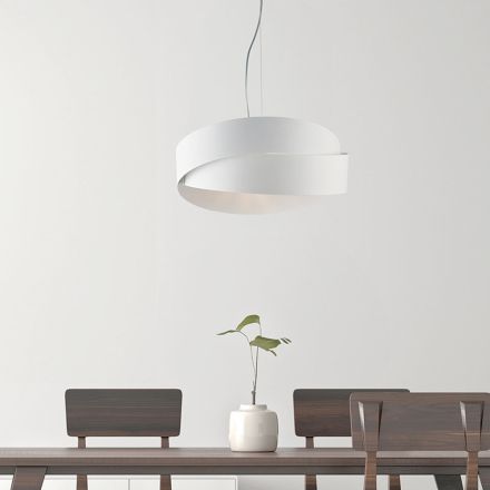 Luminária de vidro e metal ideal para decorar com estilo – Nebula Viadurini