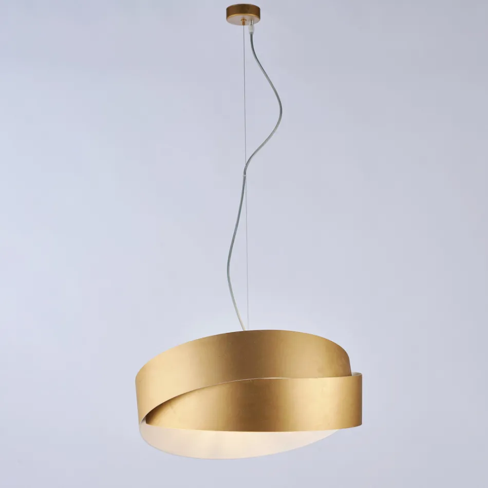 Luminária de vidro e metal ideal para decorar com estilo – Nebula Viadurini