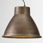 Lâmpada industrial em suspensão de ferro Loft Media Il Fanale Viadurini