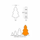 Candeeiro de mesa / interior de chão Slide Guirlanda de Natal de Lightree made in Italy Viadurini