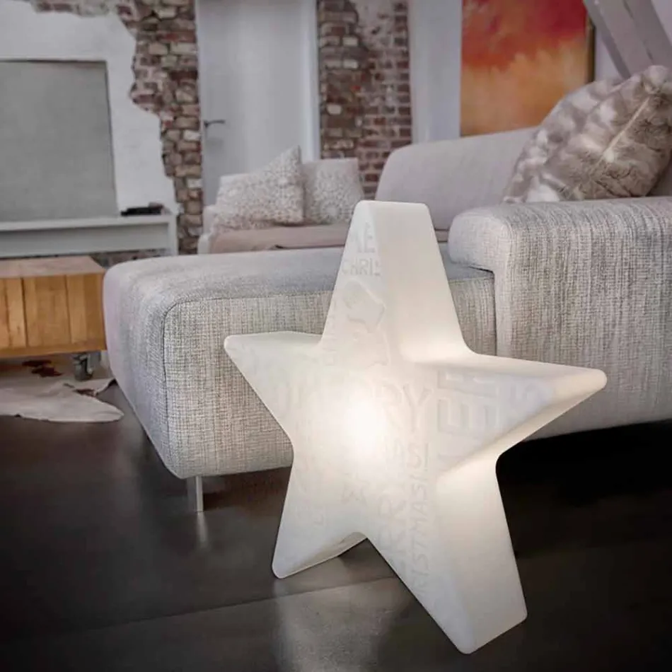 Lâmpada LED para interior ou exterior, branco, vermelho ou verde, solar ou E27 - Natalestar Viadurini