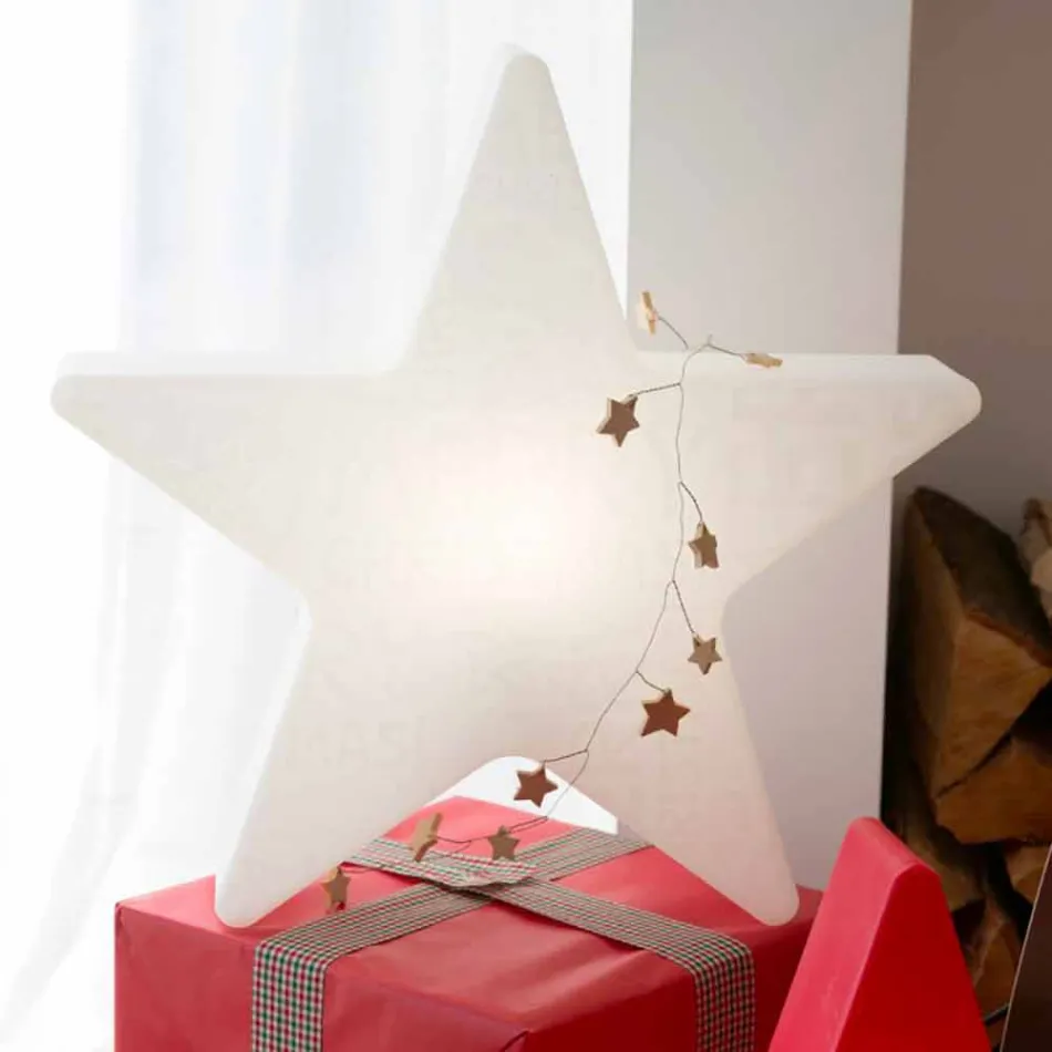 Lâmpada LED para interior ou exterior, branco, vermelho ou verde, solar ou E27 - Natalestar Viadurini