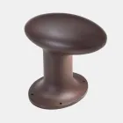 Lâmpada LED para jardim em design de ferro fundido cinza ou marrom - Bitta por Il Fanale Viadurini