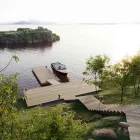 Lâmpada de jardim LED design em ferro fundido cinza ou marrom - Bitta por Il Fanale Viadurini