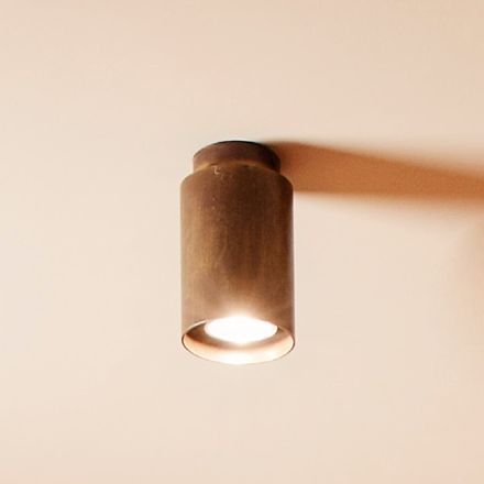 Lâmpada de teto LED latão polido made in Italy Vintage - Antoine Viadurini