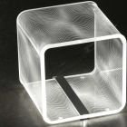 Lâmpada Led em Cristal Acrílico Transparente Decoração - Robiola Viadurini