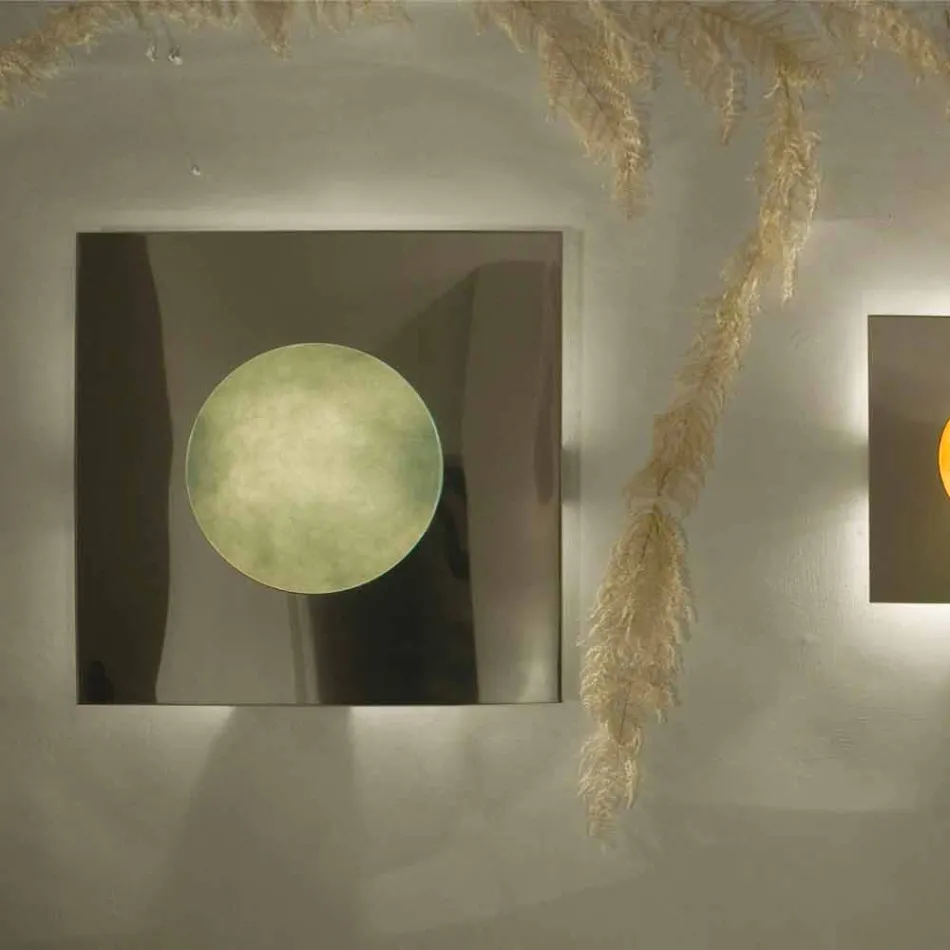 Luminária de parede moderna In-es.artdesign Washmachine in nebulite Viadurini