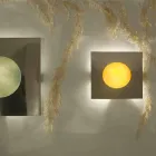 Luminária de parede moderna In-es.artdesign Washmachine in nebulite Viadurini