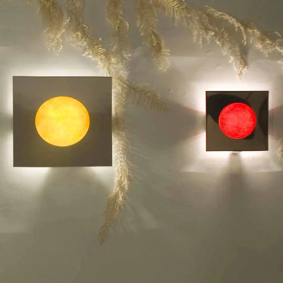 Luminária de parede moderna In-es.artdesign Washmachine in nebulite Viadurini