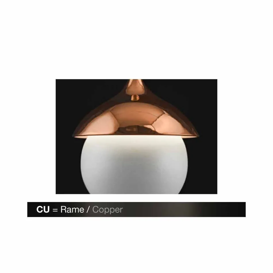 Lâmpada moderna pendurada cerâmica The Lustri 9 Viadurini