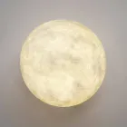 Luminária de parede moderna In-es.artdesign A. Moon in nebulite Viadurini