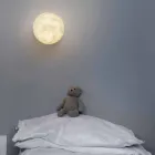 Luminária de parede moderna In-es.artdesign A. Moon in nebulite Viadurini