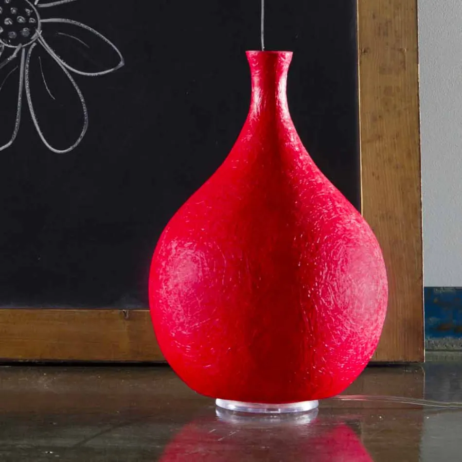 Candeeiro de mesa moderno In-es.artdesign Luce2 light in nebulite Viadurini