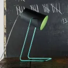 Candeeiro de mesa moderno In-es.artdesign Paint T efeito negro Viadurini