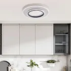 Luminária moderna de vidro e metal, fabricada na Itália, ideal para qualquer ambiente - Pavo Viadurini