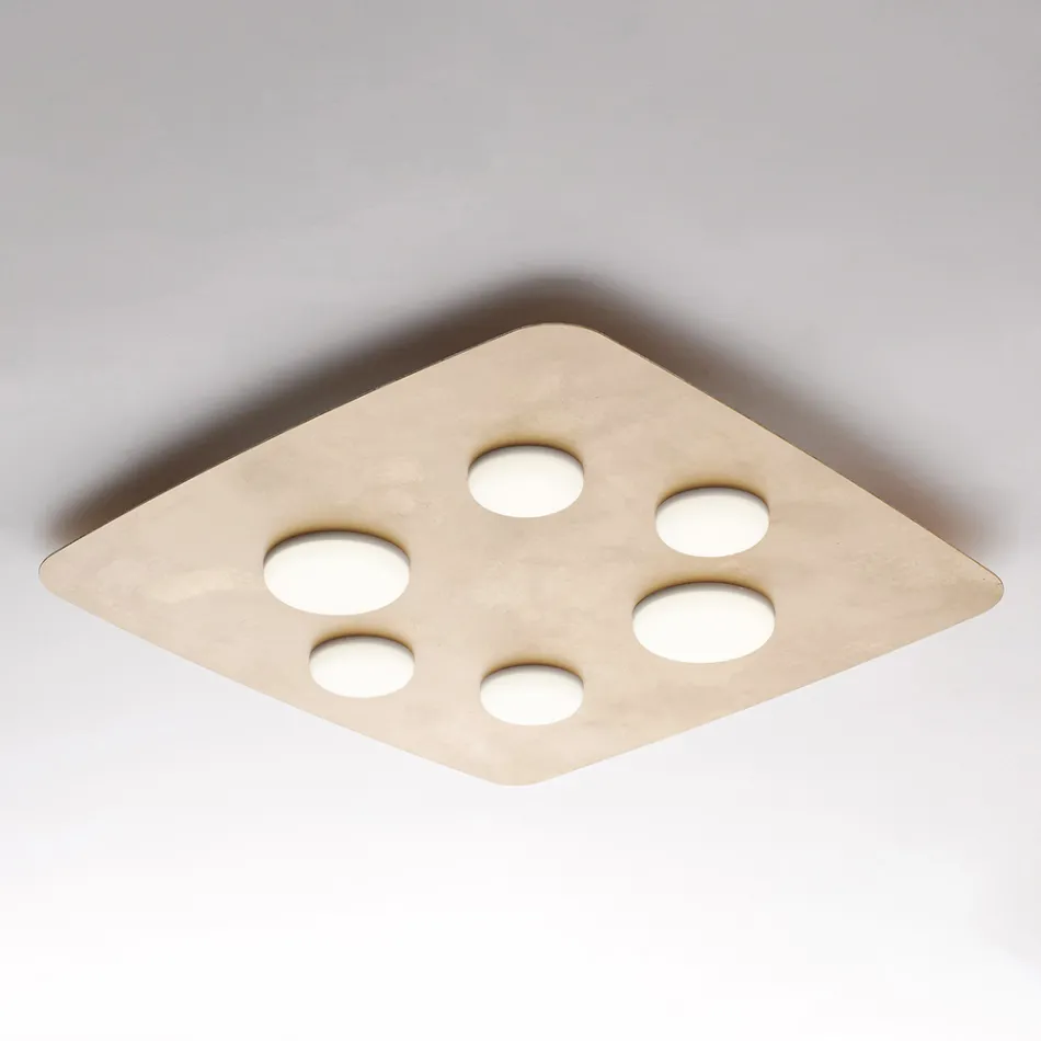 Uma luminária moderna de vidro e metal para uma decoração de interiores elegante – Kepler Viadurini