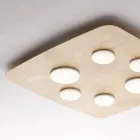 Uma luminária moderna de vidro e metal para uma decoração de interiores elegante – Kepler Viadurini