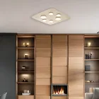 Uma luminária moderna de vidro e metal para uma decoração de interiores elegante – Kepler Viadurini