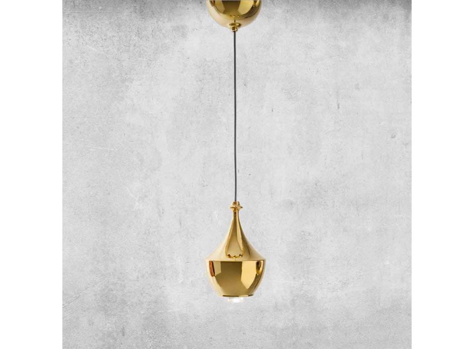 Lâmpada de suspensão moderna em cerâmica Made in Italy - Lustrini L3 Aldo Bernardi Viadurini