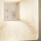 Luminária de parede de nebulite branca In-es.artdesign Dada Luna 1 design Viadurini