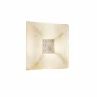 Luminária de parede de nebulite branca In-es.artdesign Dada Luna 1 design Viadurini