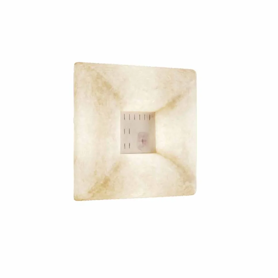 Luminária de parede de nebulite branca In-es.artdesign Dada Luna 1 design Viadurini