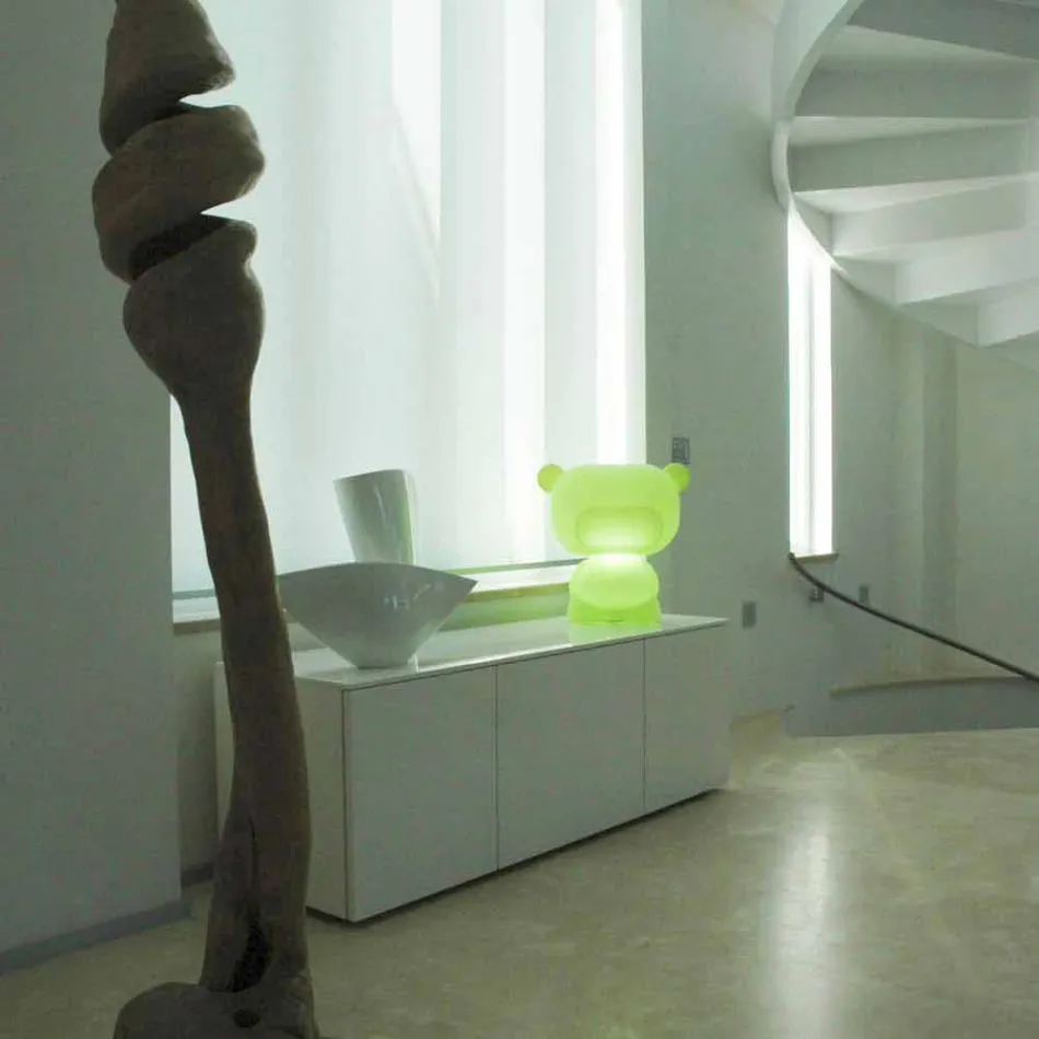 Slide Urso de mesa colorido puro feito na Itália Viadurini