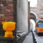 Slide Urso de mesa colorido puro feito na Itália Viadurini