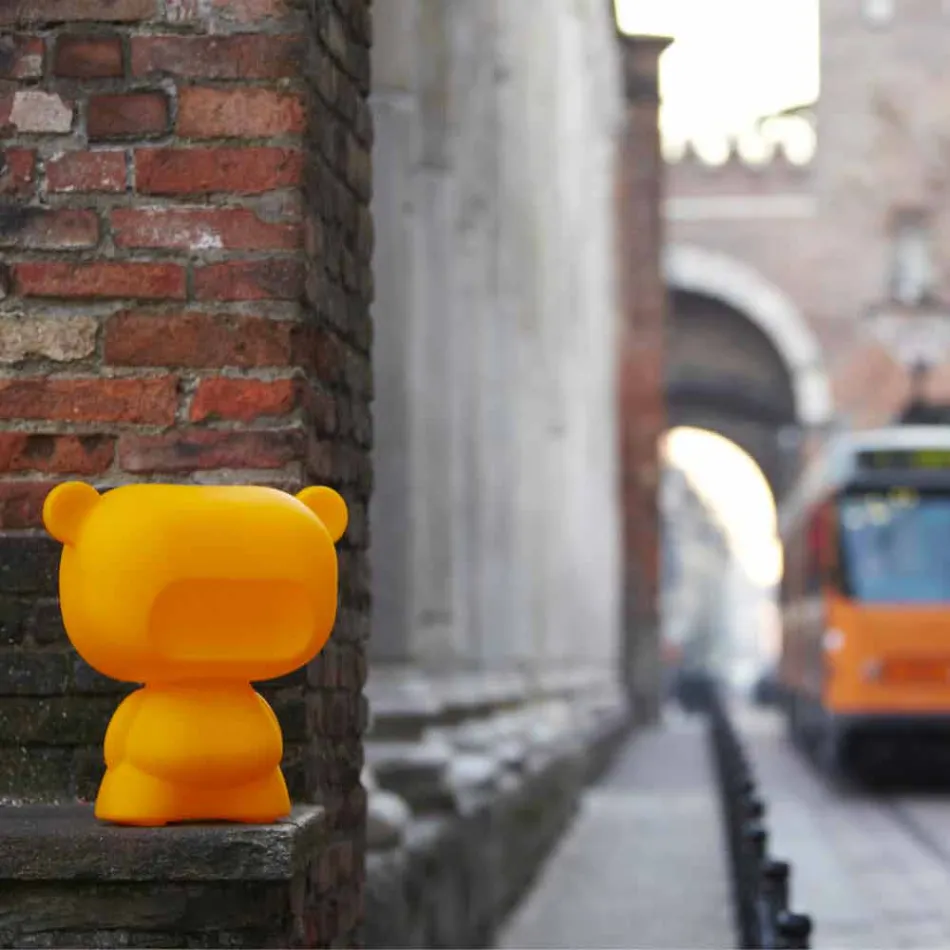 Slide Urso de mesa colorido puro feito na Itália Viadurini