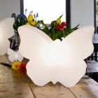 Candeeiro para exteriores ou interiores, White Butterfly Modern Design - Farfallastar Viadurini