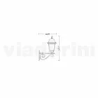 Candeeiro de parede para exterior em alumínio fabricado em Itália, Aquilina Viadurini